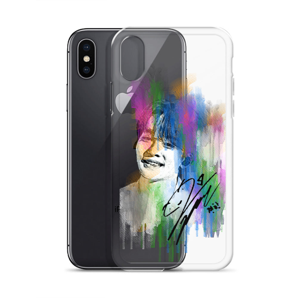 SEVENTEEN Jeonghan, Yoon Jeonghan Waterpaint Portrait iPhone Case