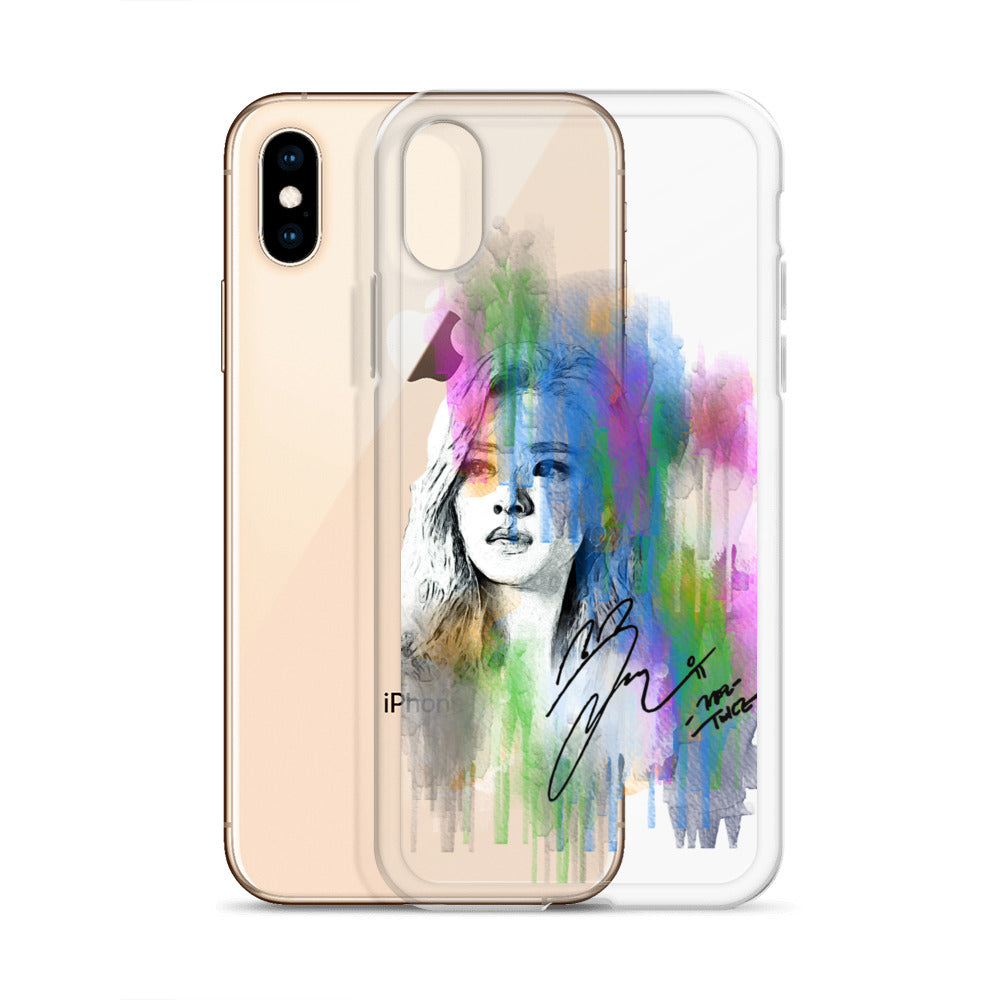 TWICE Jeongyeon, Yoo Jeong-yeon Waterpaint Portrait iPhone Case