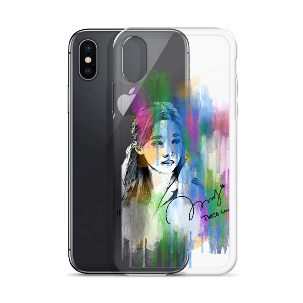 TWICE Nayeon, Im Na-yeon Waterpaint Portrait iPhone Case