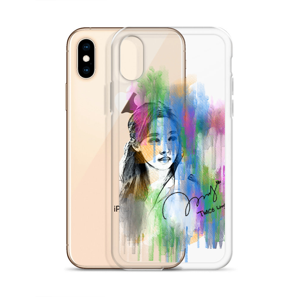 TWICE Nayeon, Im Na-yeon Waterpaint Portrait iPhone Case