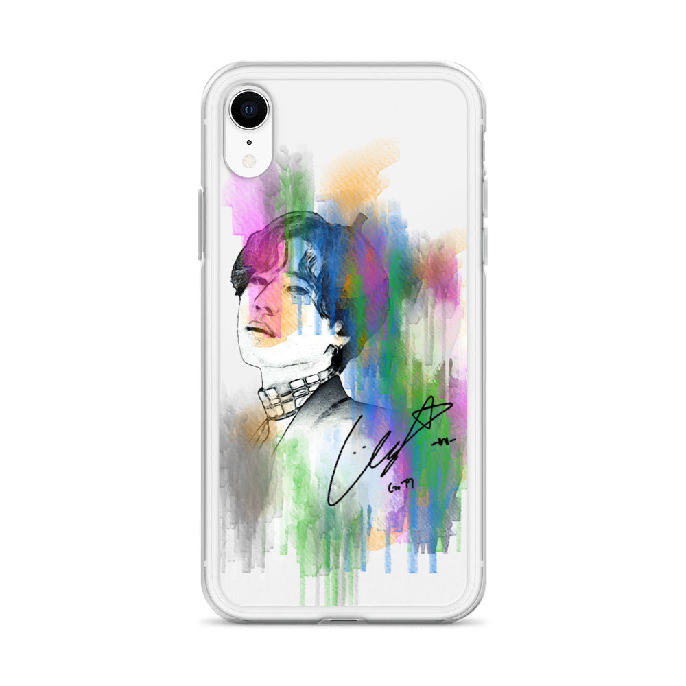 GOT7 Yugyeom, Kim Yu-gyeom Waterpaint Portrait iPhone Case