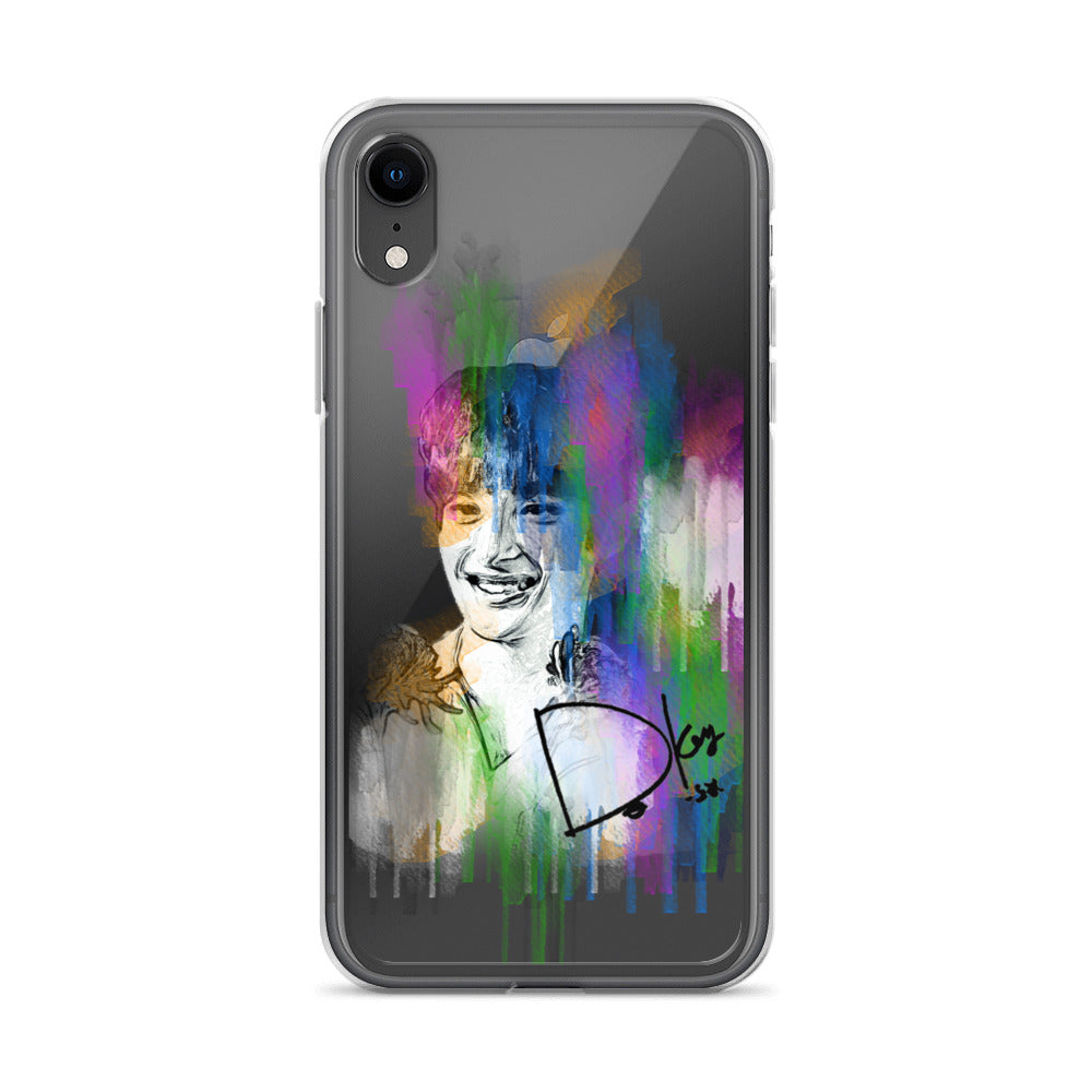 SEVENTEEN DK(Dokyeom), Lee Seok-min Waterpaint Portrait iPhone Case