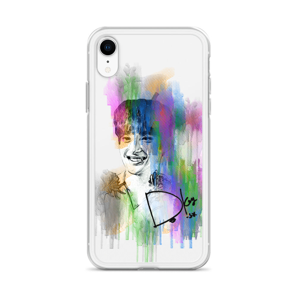 SEVENTEEN DK(Dokyeom), Lee Seok-min Waterpaint Portrait iPhone Case