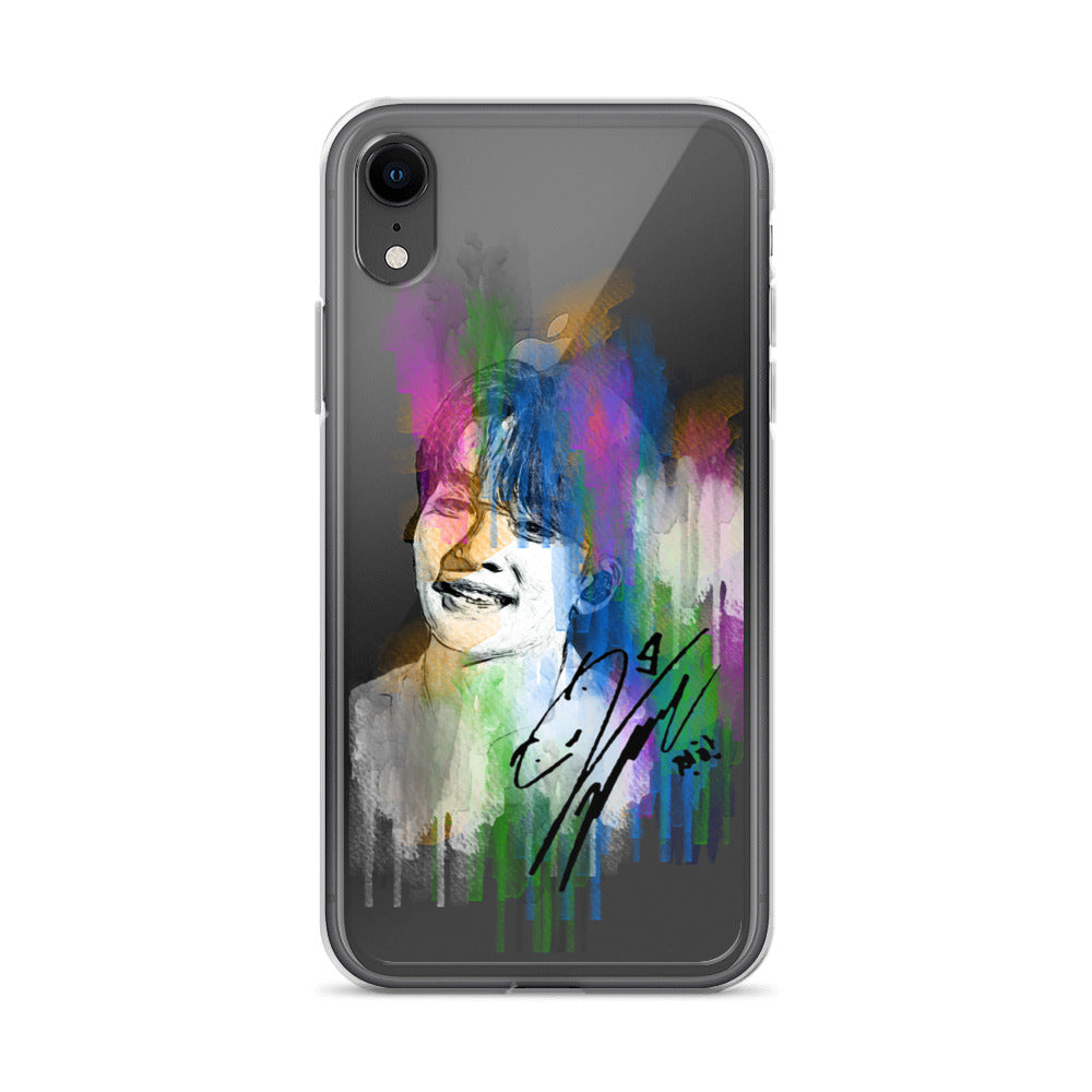 SEVENTEEN Jeonghan, Yoon Jeonghan Waterpaint Portrait iPhone Case