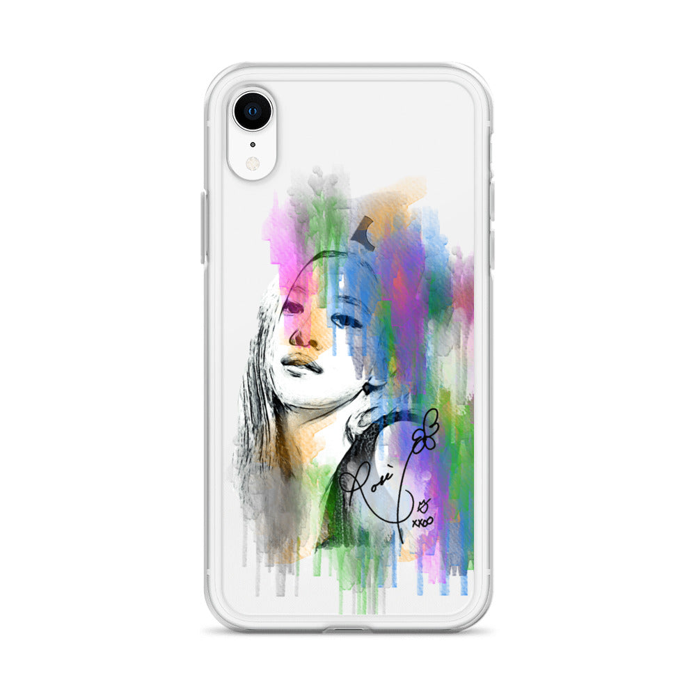 BLACKPINK Rosé, Roseanne Park Waterpaint Portrait iPhone Case - kpophow