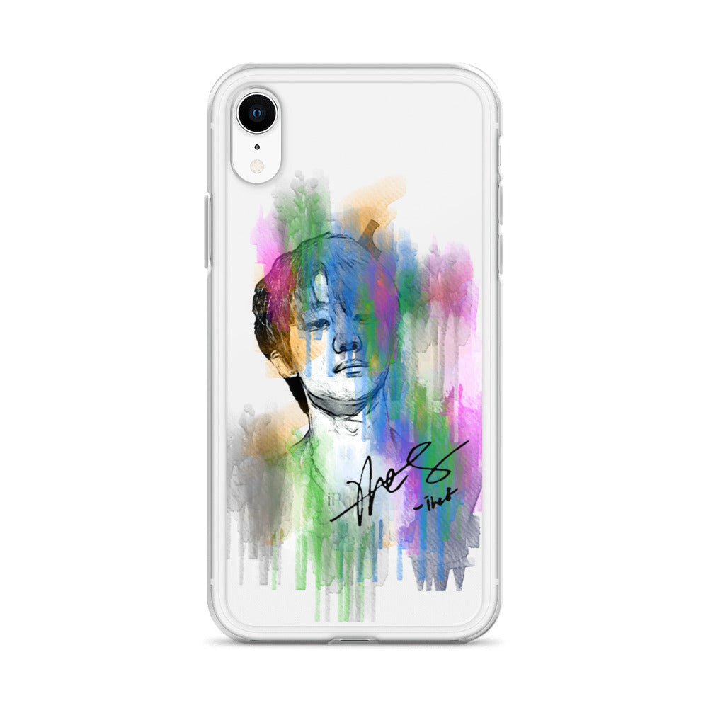 SEVENTEEN The8, Xu Minghao Waterpaint Portrait iPhone Case