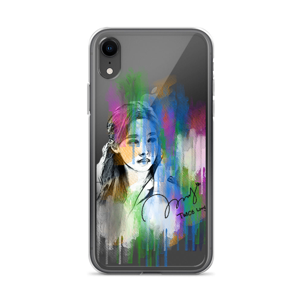 TWICE Nayeon, Im Na-yeon Waterpaint Portrait iPhone Case