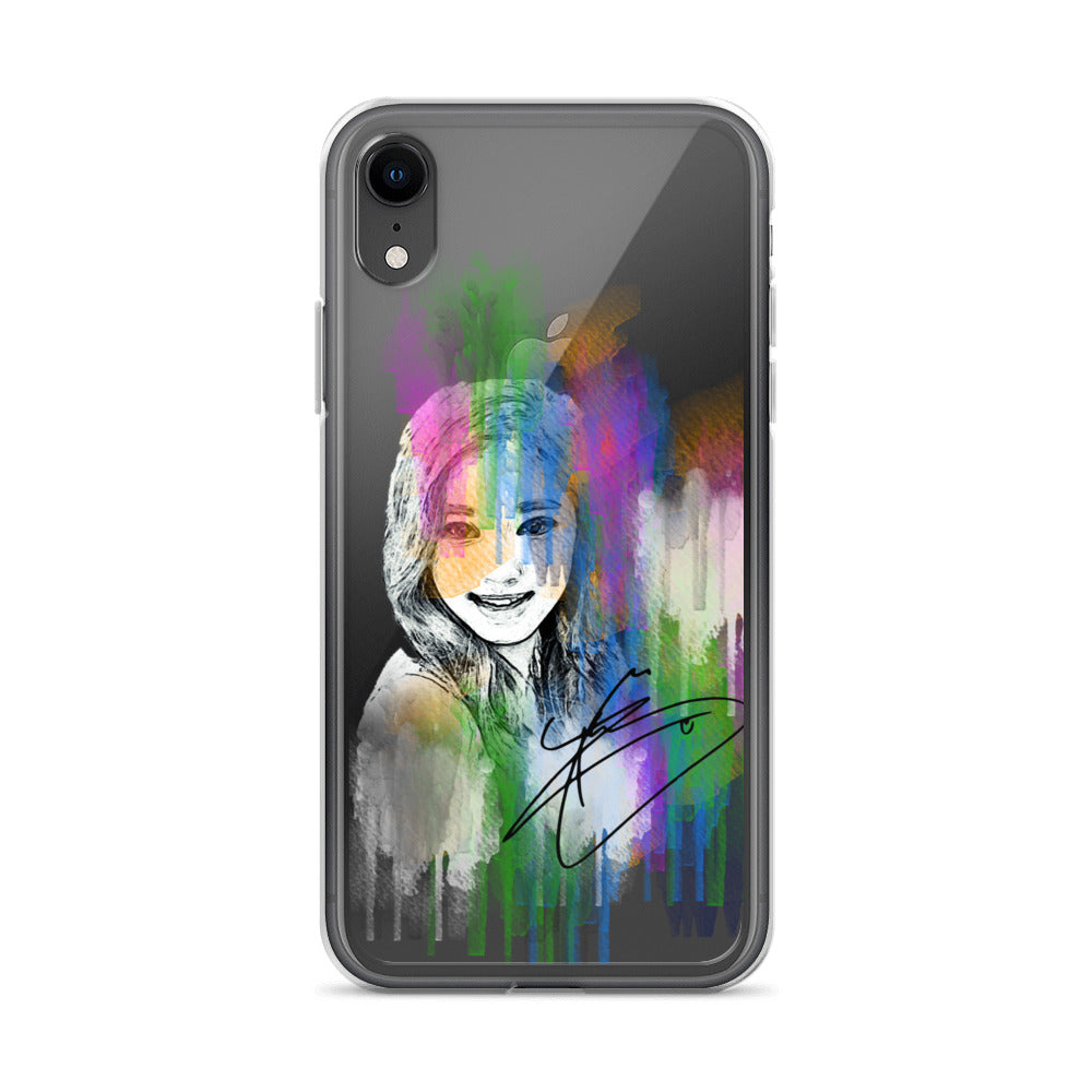 TWICE Tzuyu, Chou Tzu-yu Waterpaint Portrait iPhone Case