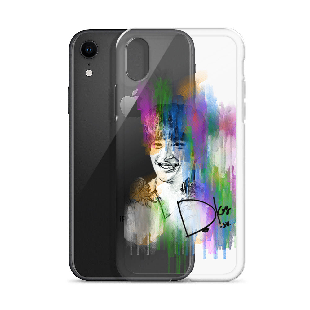 SEVENTEEN DK(Dokyeom), Lee Seok-min Waterpaint Portrait iPhone Case