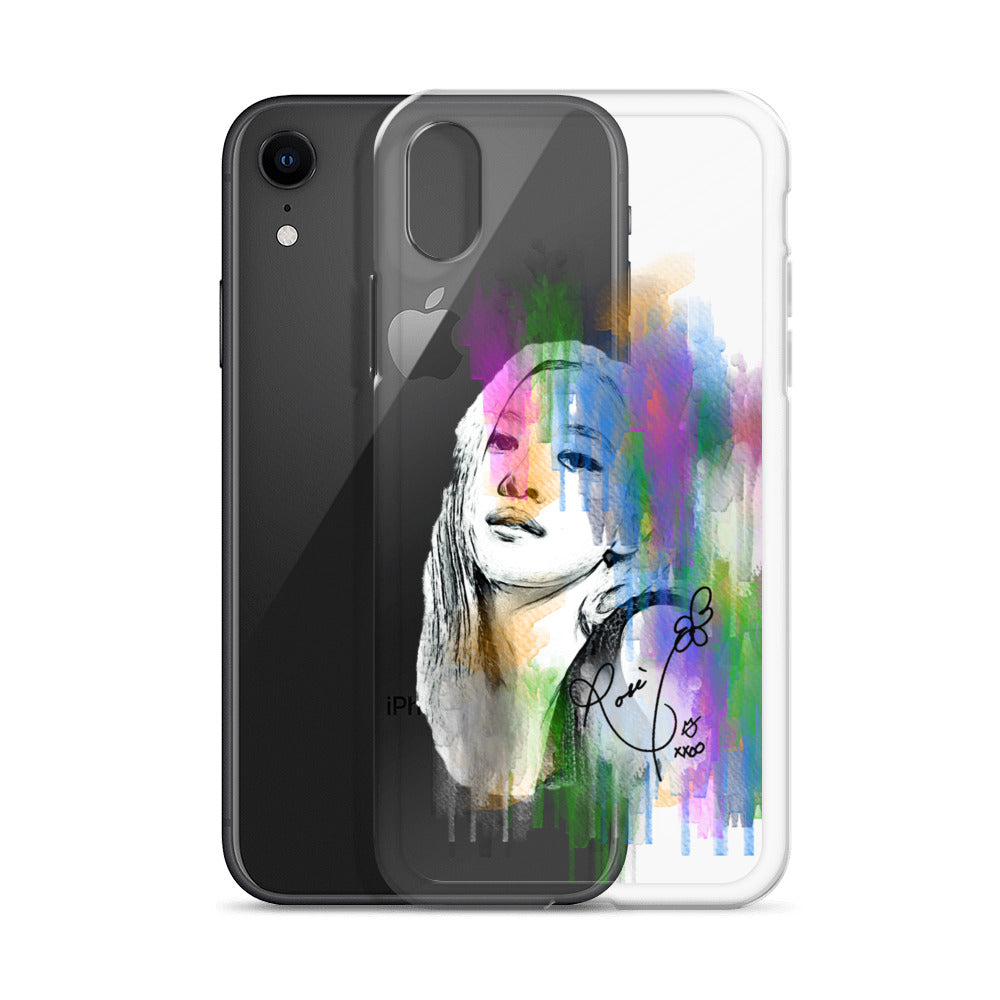 BLACKPINK Rosé, Roseanne Park Waterpaint Portrait iPhone Case - kpophow