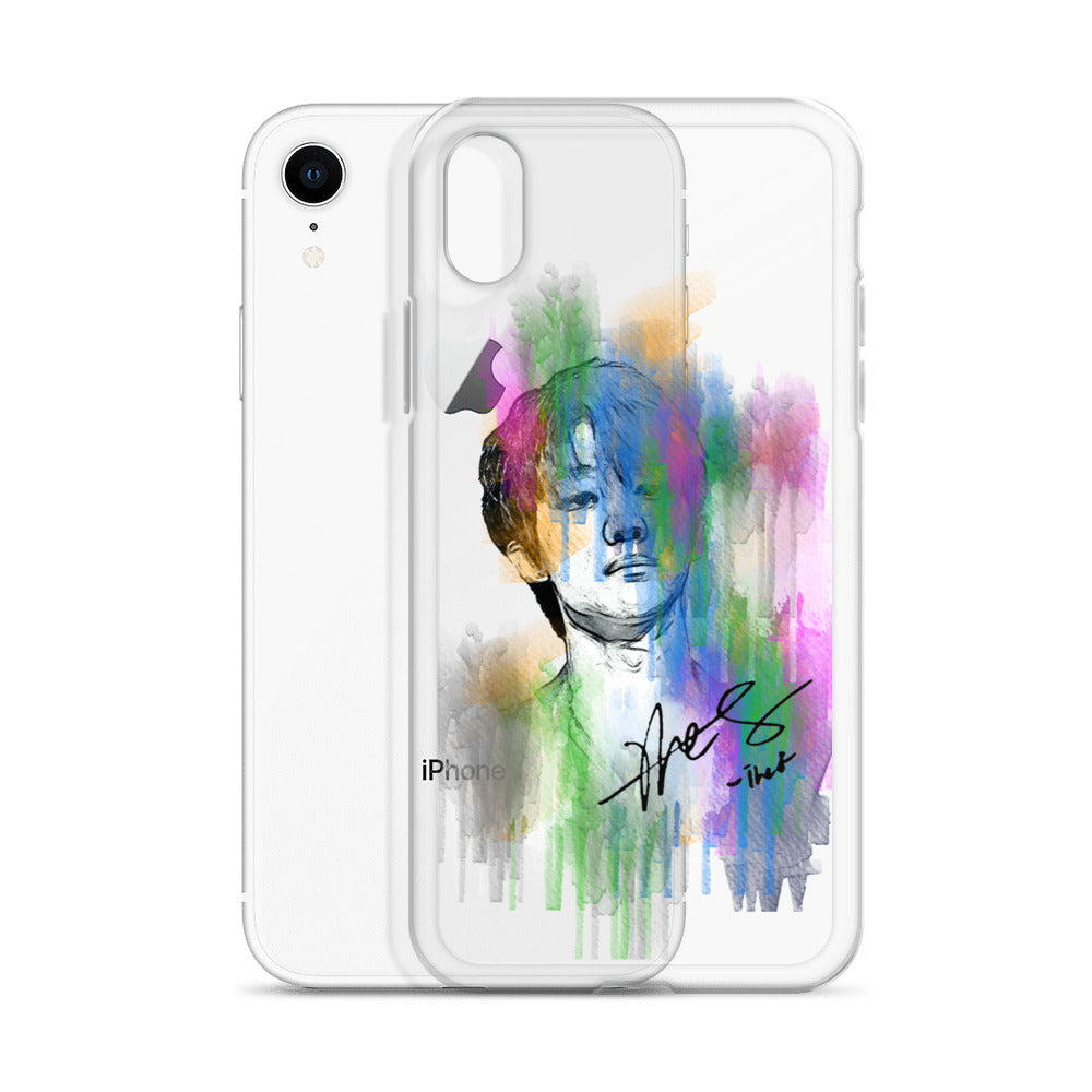 SEVENTEEN The8, Xu Minghao Waterpaint Portrait iPhone Case