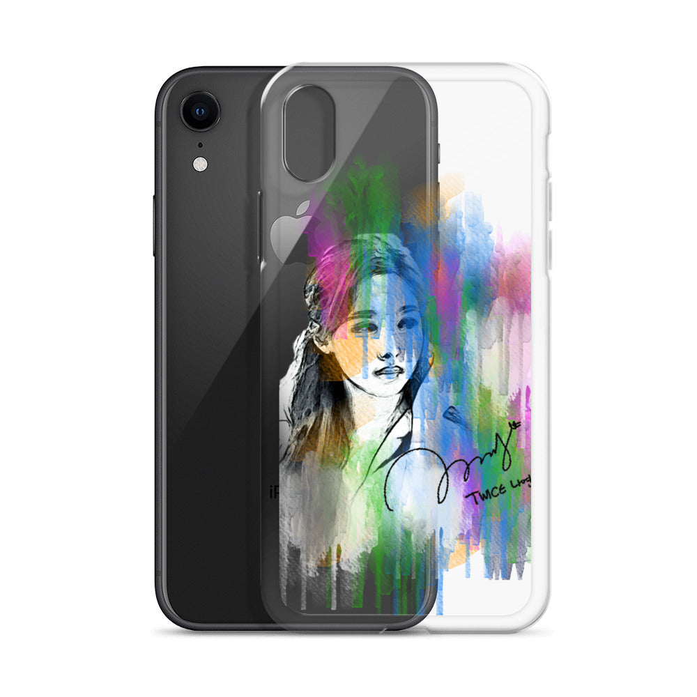 TWICE Nayeon, Im Na-yeon Waterpaint Portrait iPhone Case