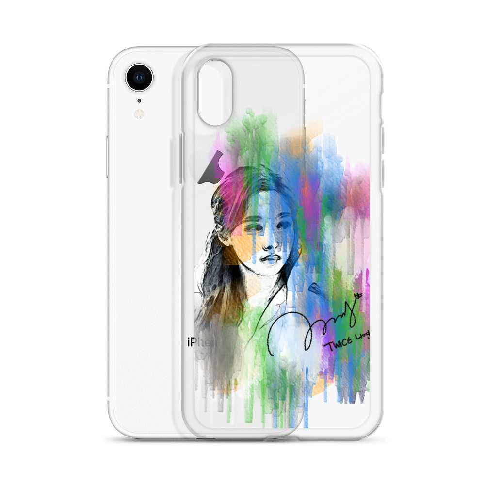 TWICE Nayeon, Im Na-yeon Waterpaint Portrait iPhone Case