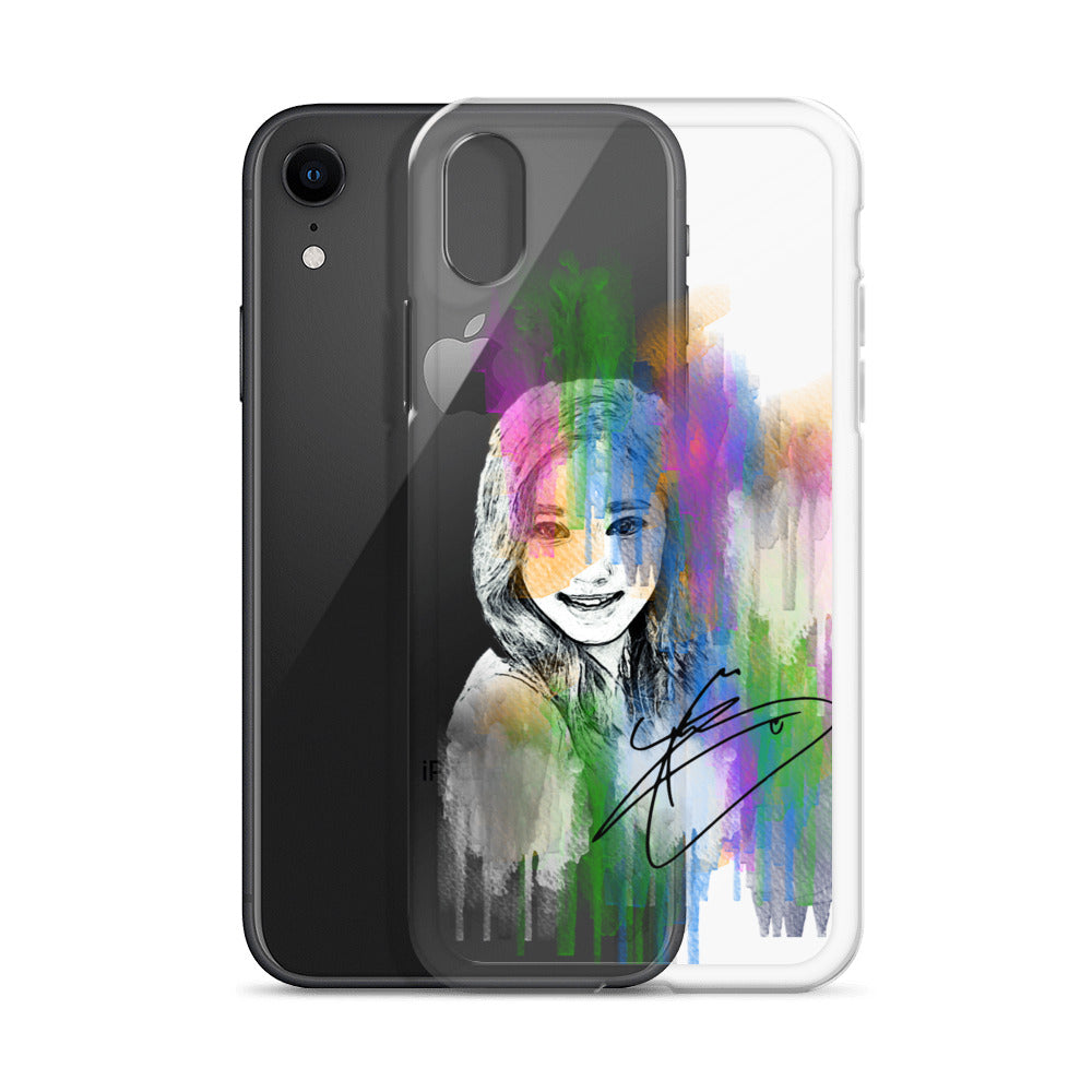 TWICE Tzuyu, Chou Tzu-yu Waterpaint Portrait iPhone Case