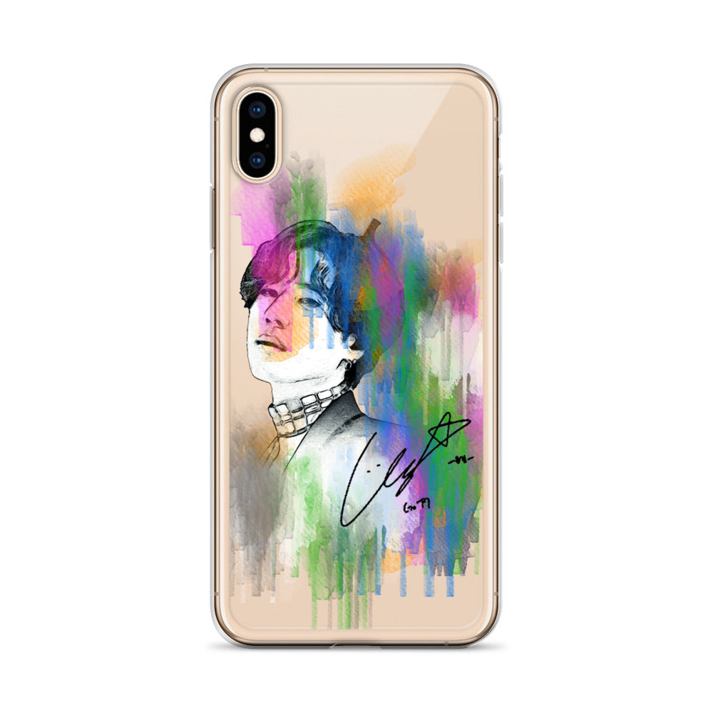 GOT7 Yugyeom, Kim Yu-gyeom Waterpaint Portrait iPhone Case