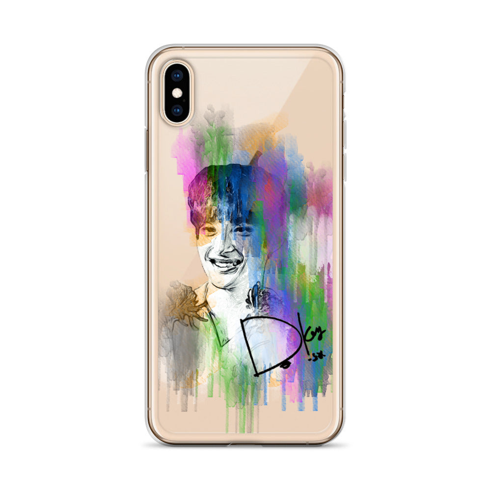 SEVENTEEN DK(Dokyeom), Lee Seok-min Waterpaint Portrait iPhone Case