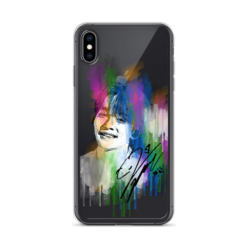 SEVENTEEN Jeonghan, Yoon Jeonghan Waterpaint Portrait iPhone Case