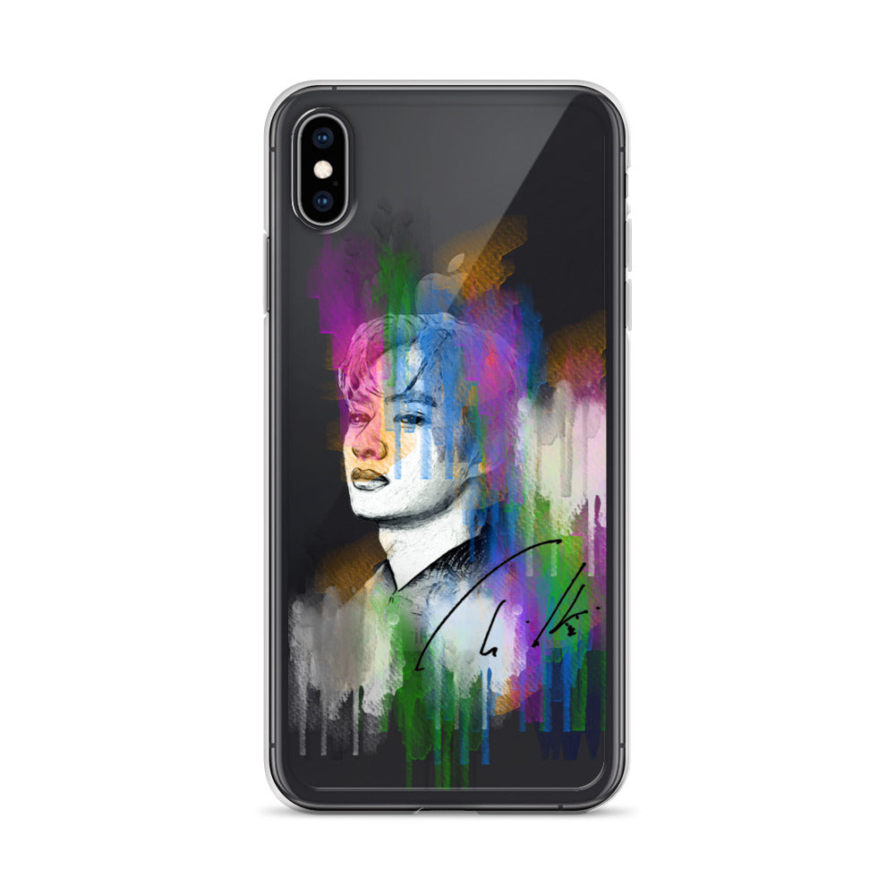 SEVENTEEN Jun, Wen Junhui Waterpaint Portrait iPhone Case