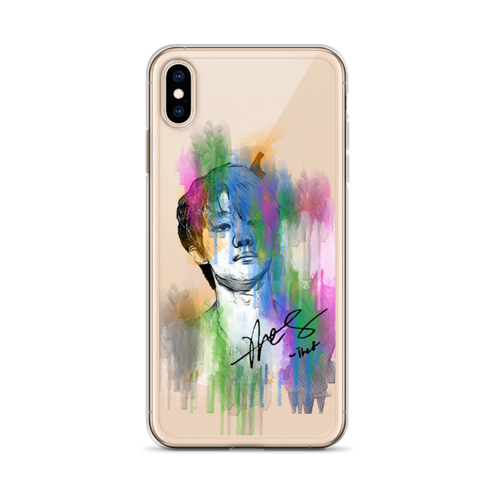 SEVENTEEN The8, Xu Minghao Waterpaint Portrait iPhone Case