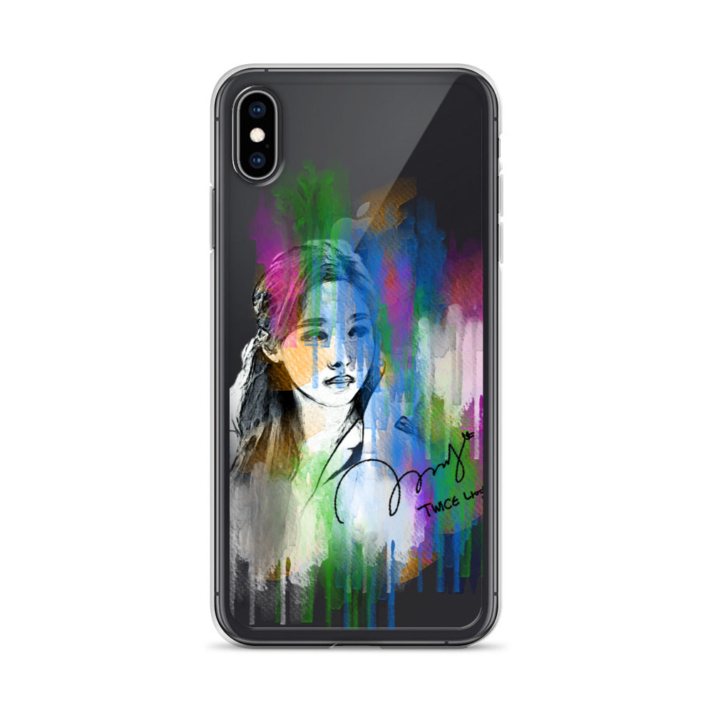 TWICE Nayeon, Im Na-yeon Waterpaint Portrait iPhone Case