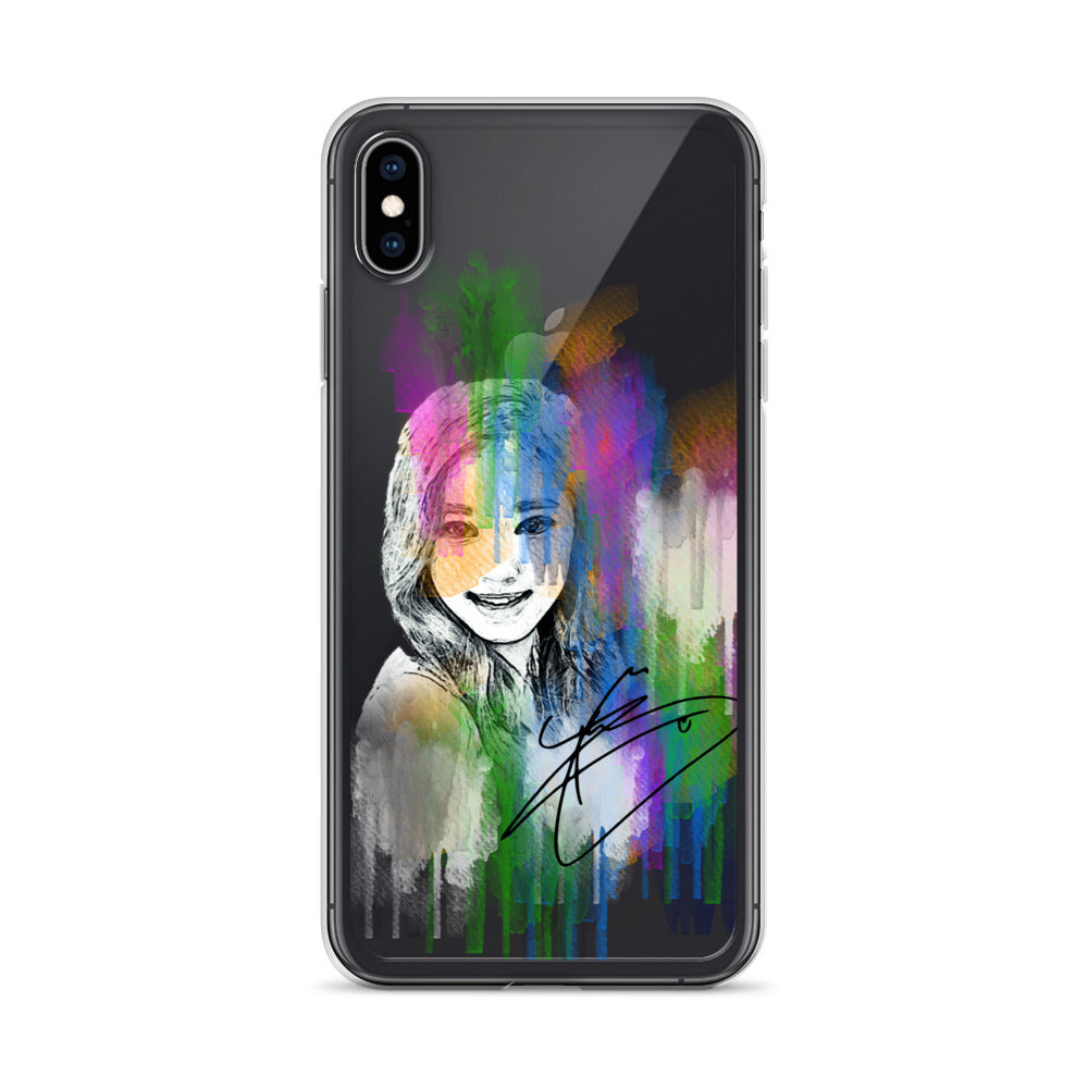 TWICE Tzuyu, Chou Tzu-yu Waterpaint Portrait iPhone Case