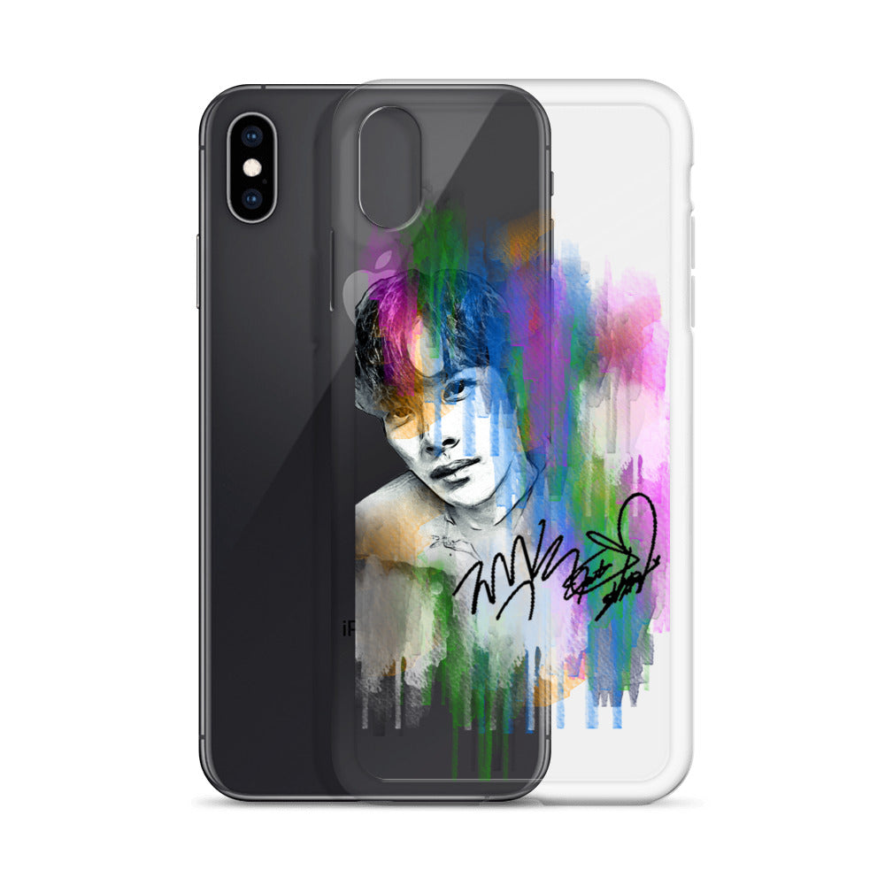 GOT7 Jackson, Jackson Wang Waterpaint Portrait iPhone Case