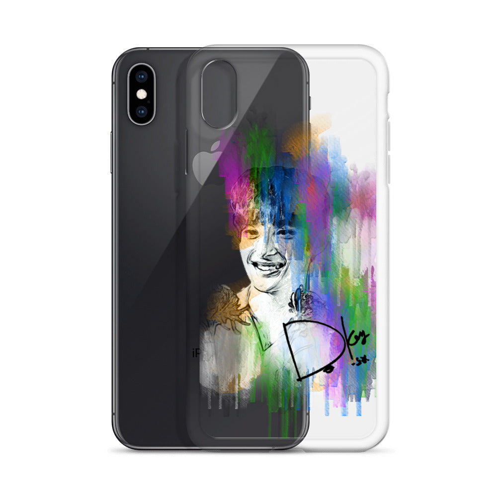 SEVENTEEN DK(Dokyeom), Lee Seok-min Waterpaint Portrait iPhone Case