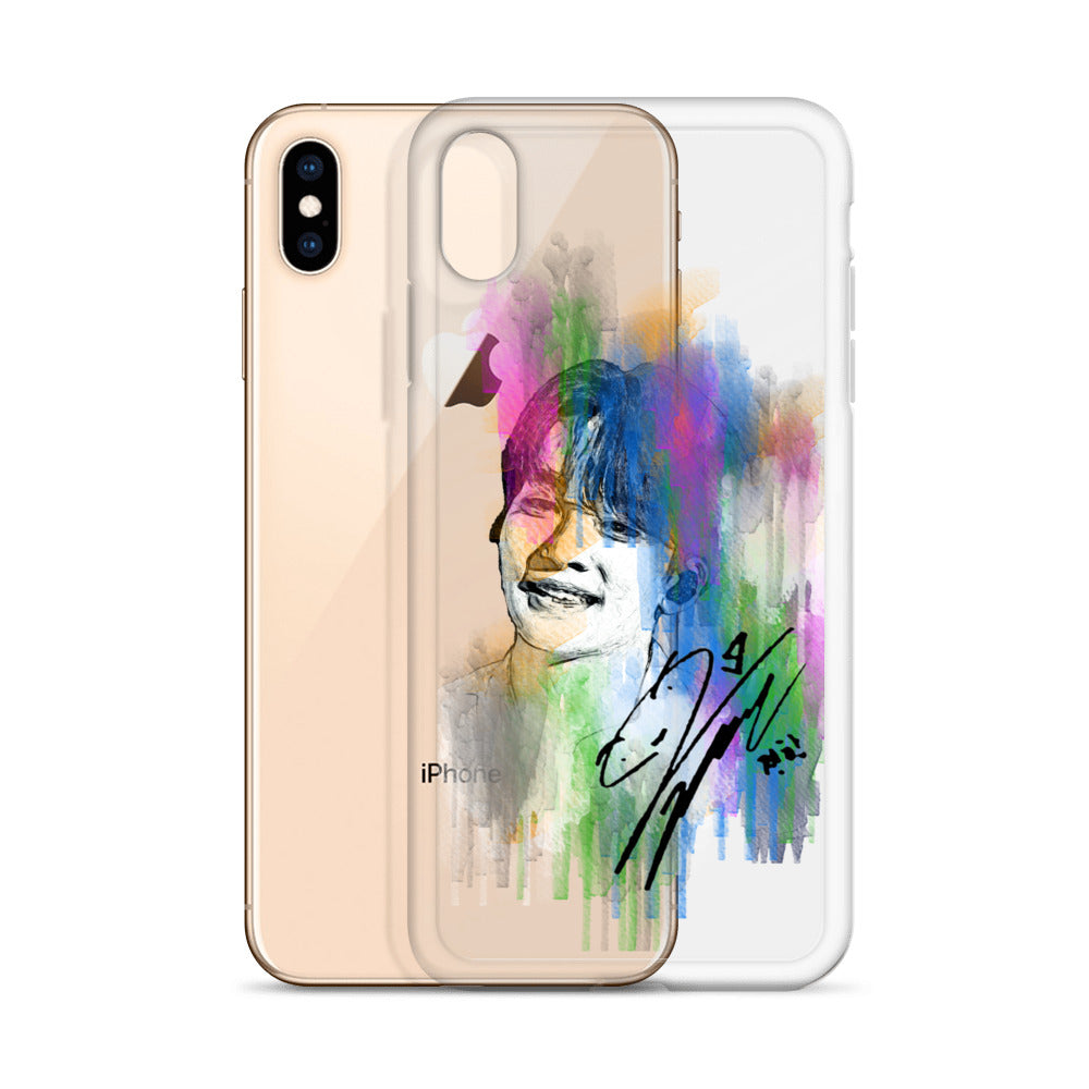 SEVENTEEN Jeonghan, Yoon Jeonghan Waterpaint Portrait iPhone Case