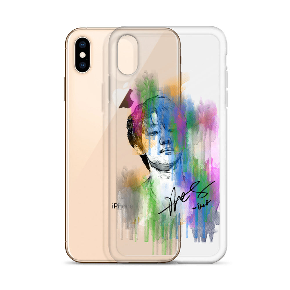 SEVENTEEN The8, Xu Minghao Waterpaint Portrait iPhone Case