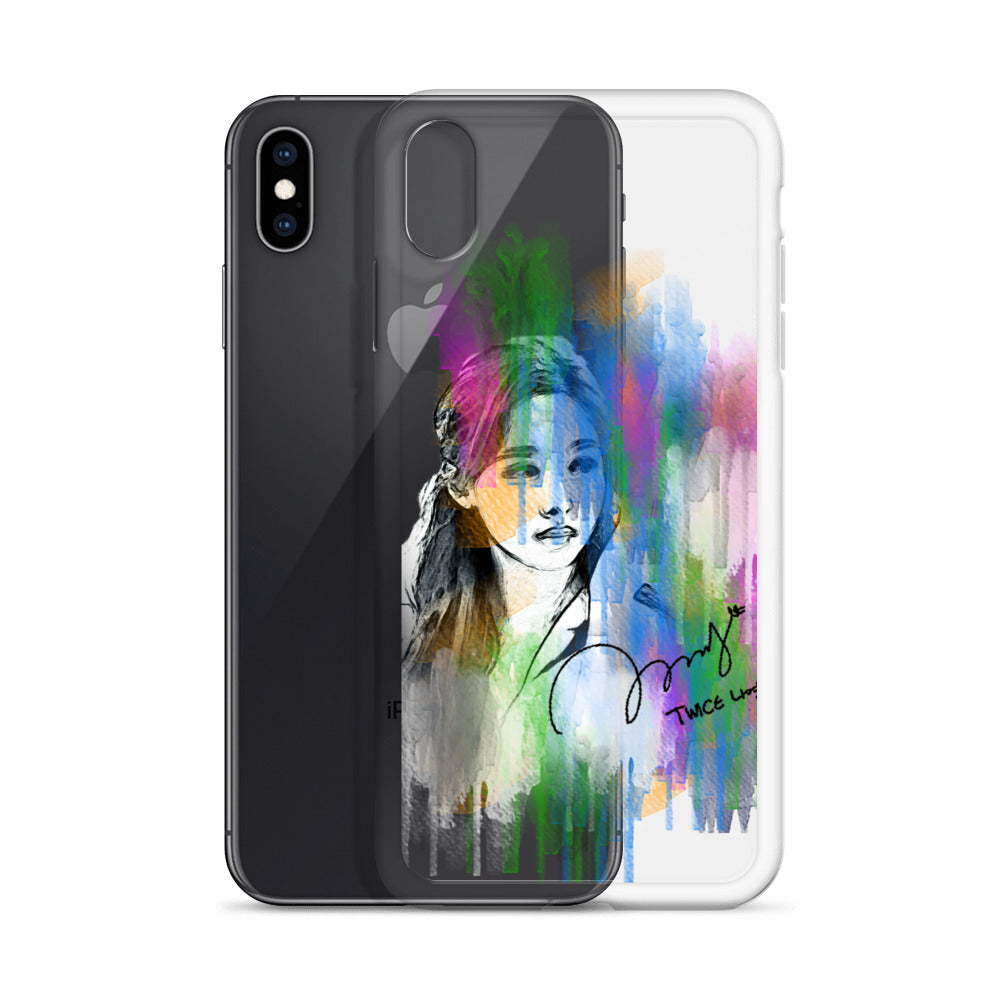 TWICE Nayeon, Im Na-yeon Waterpaint Portrait iPhone Case