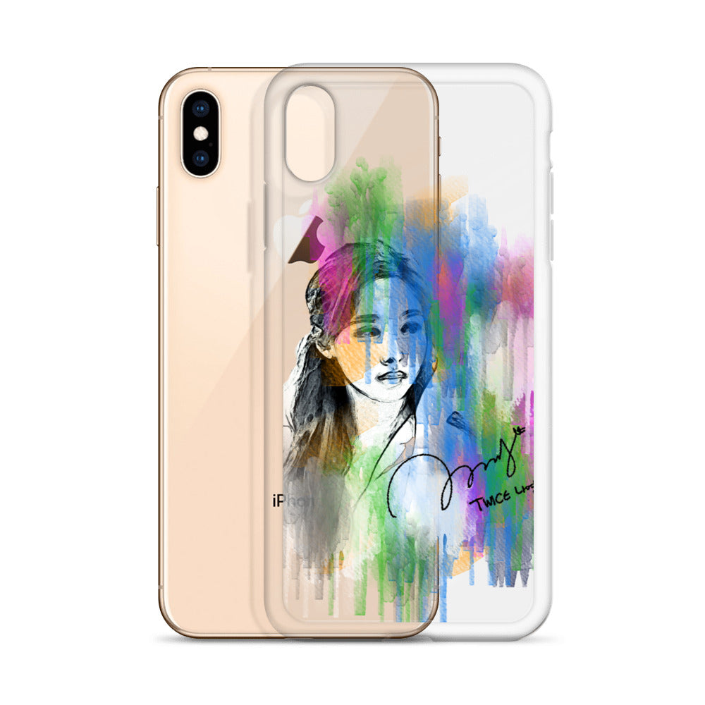 TWICE Nayeon, Im Na-yeon Waterpaint Portrait iPhone Case