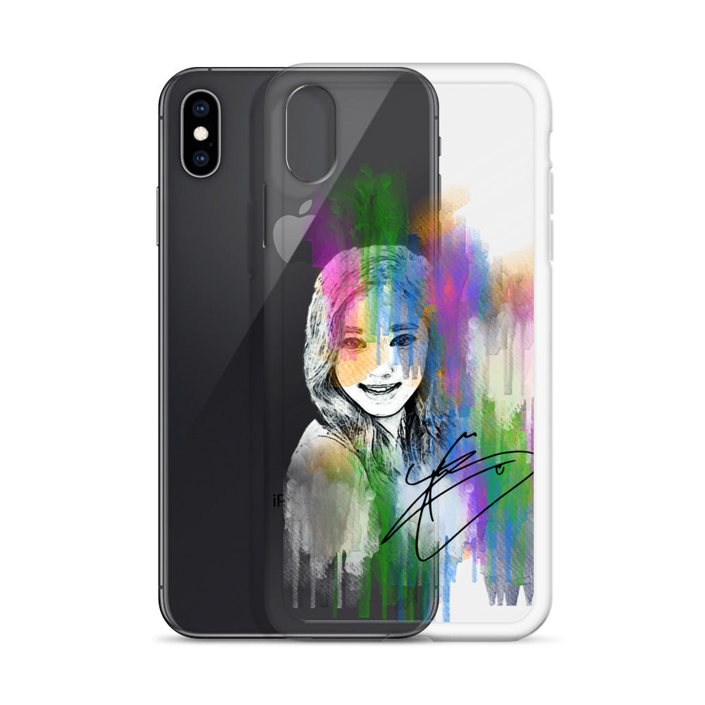 TWICE Tzuyu, Chou Tzu-yu Waterpaint Portrait iPhone Case