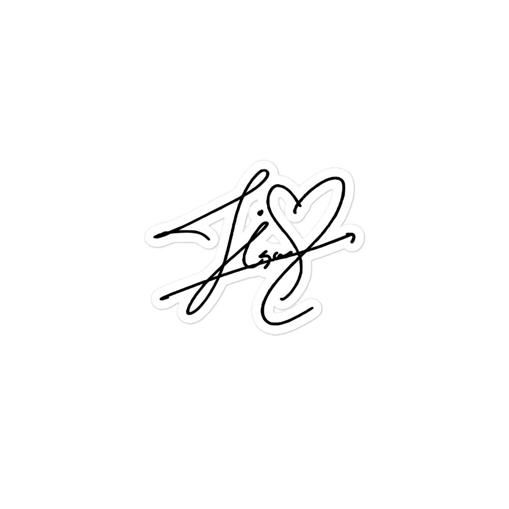 BLACKPINK Jisoo, Kim Jisoo Signature Sticker