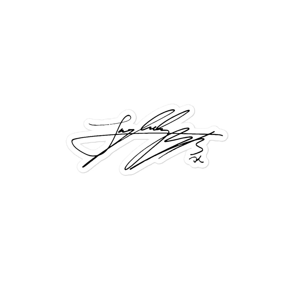 BTS Jungkook, Jeon Jung-kook Signature Sticker