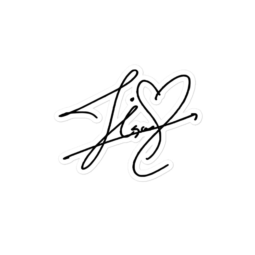 BLACKPINK Jisoo, Kim Jisoo Signature Sticker