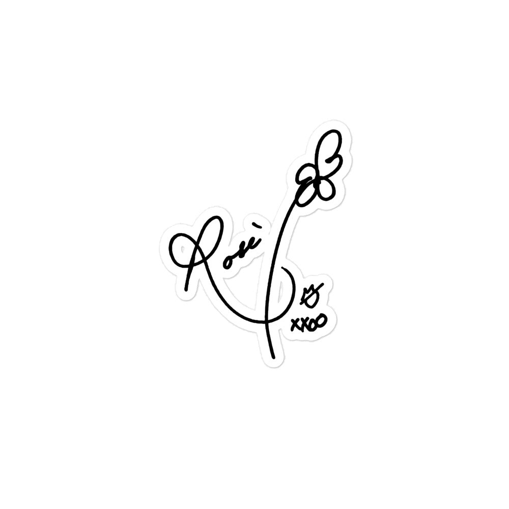 BLACKPINK Rosé, Roseanne Park Signature Sticker