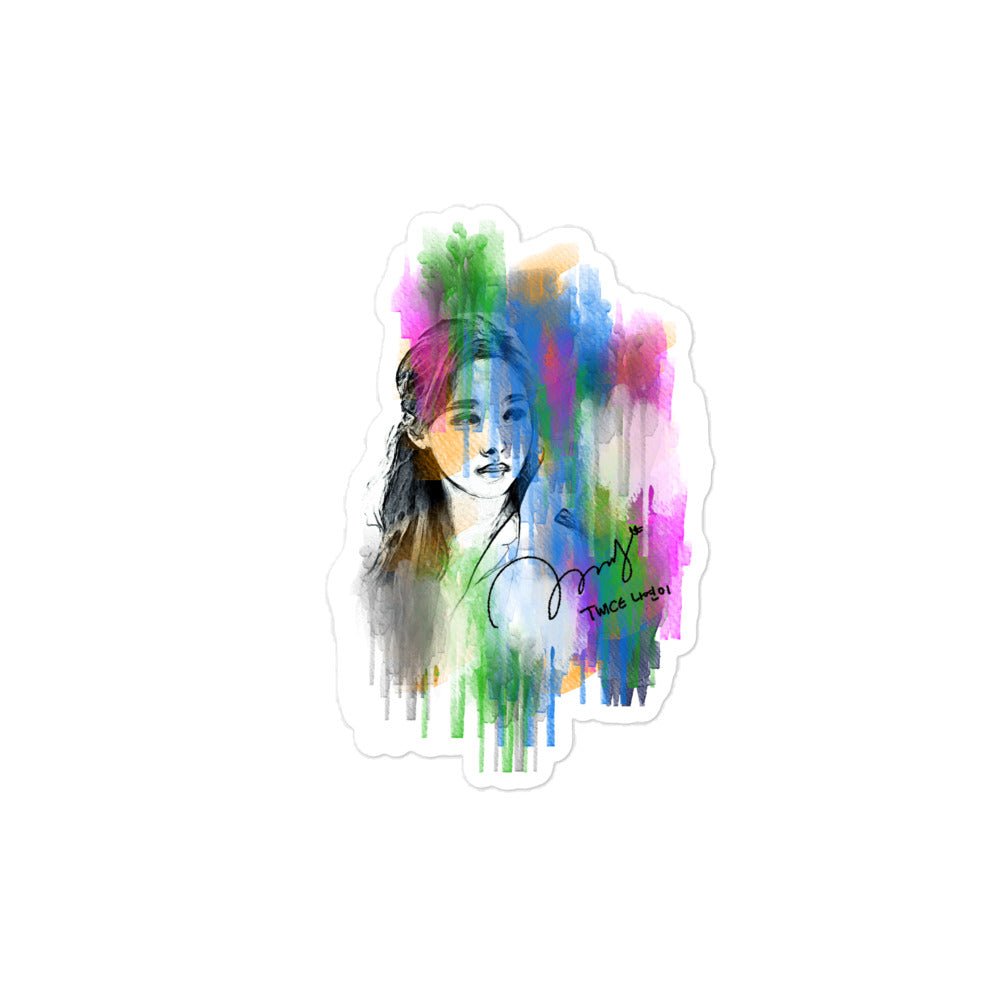 TWICE Nayeon, Im Na-yeon Waterpaint Portrait Sticker