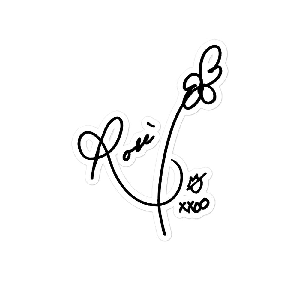 BLACKPINK Rosé, Roseanne Park Signature Sticker