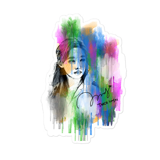 TWICE Nayeon, Im Na-yeon Waterpaint Portrait Sticker