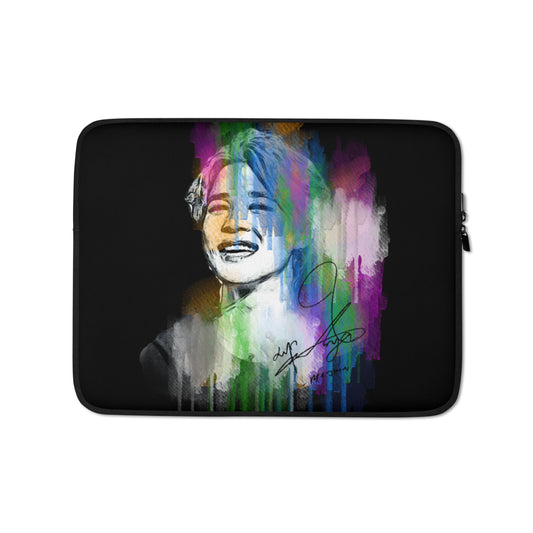 BTS Jimin, Park Ji-min Waterpaint Portrait Laptop MacBook Sleeve