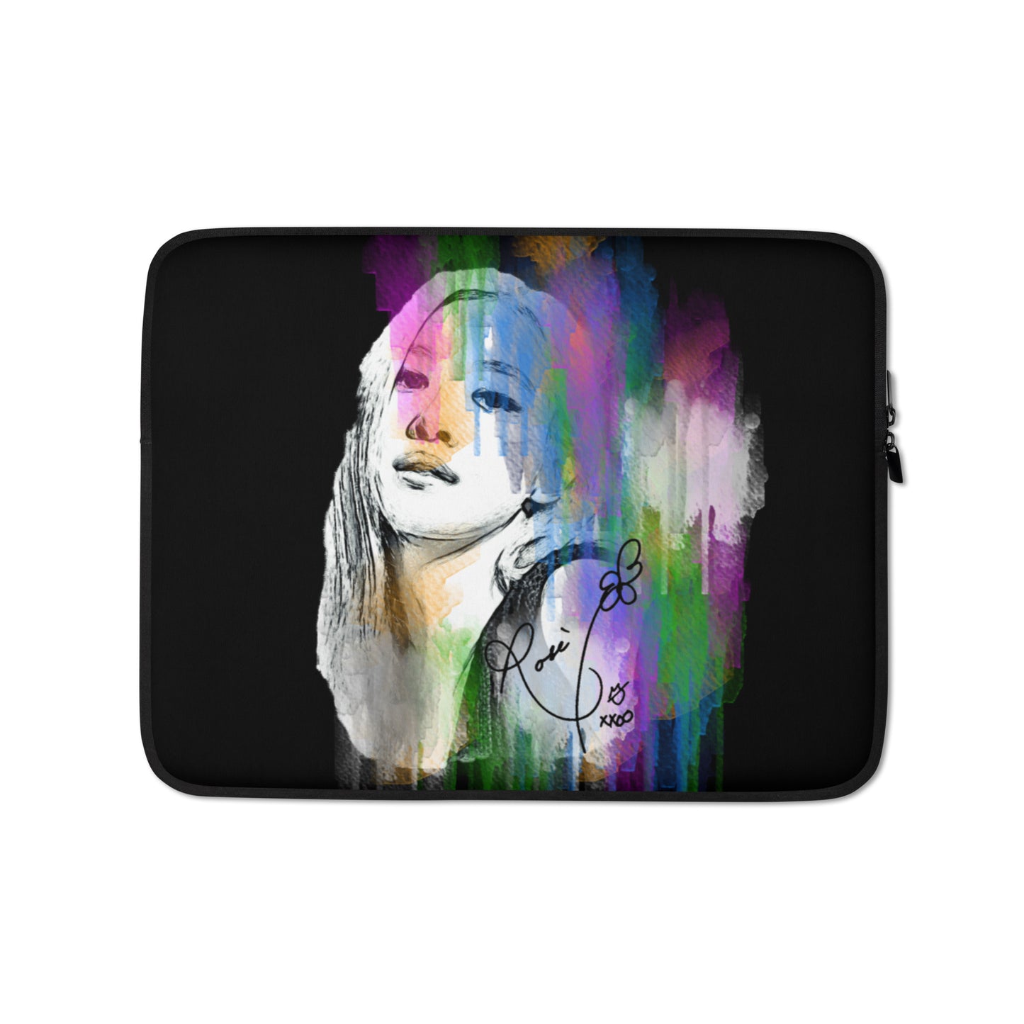 BLACKPINK Rosé, Roseanne Park Waterpaint Portrait Laptop MacBook Sleeve