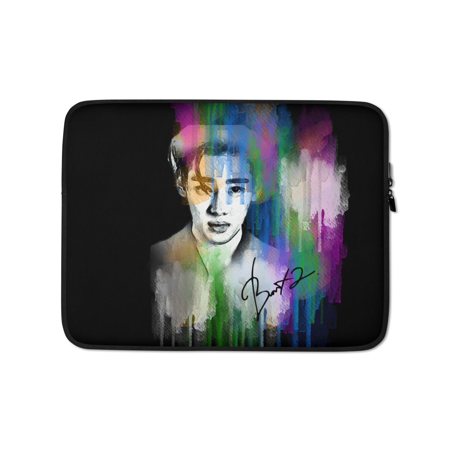 GOT7 BamBam, Kunpimook Bhuwakul Waterpaint Portrait Laptop MacBook Sleeve