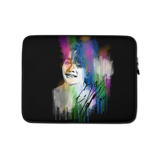 SEVENTEEN Jeonghan, Yoon Jeonghan Waterpaint Portrait Laptop MacBook Sleeve