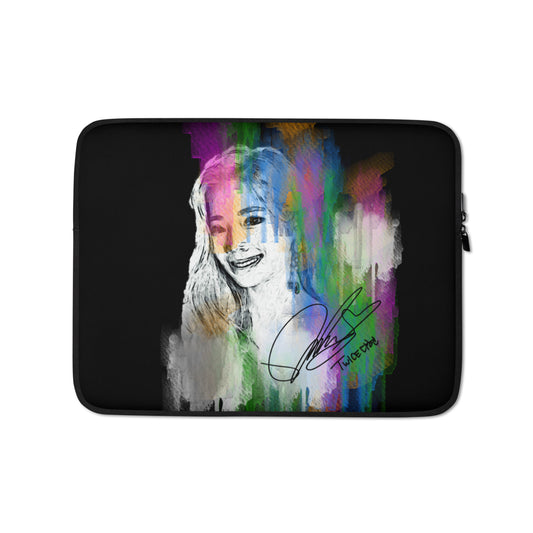 TWICE Dahyun, Kim Da Hyun Waterpaint Portrait Laptop MacBook Sleeve