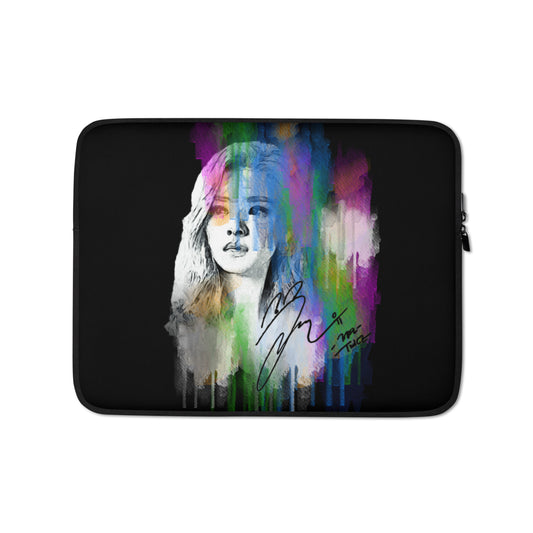 TWICE Jeongyeon, Yoo Jeong-yeon Waterpaint Portrait Laptop MacBook Sleeve