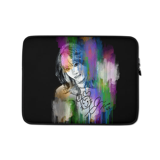 TWICE Momo , Hirai Momo Waterpaint Portrait Laptop MacBook Sleeve