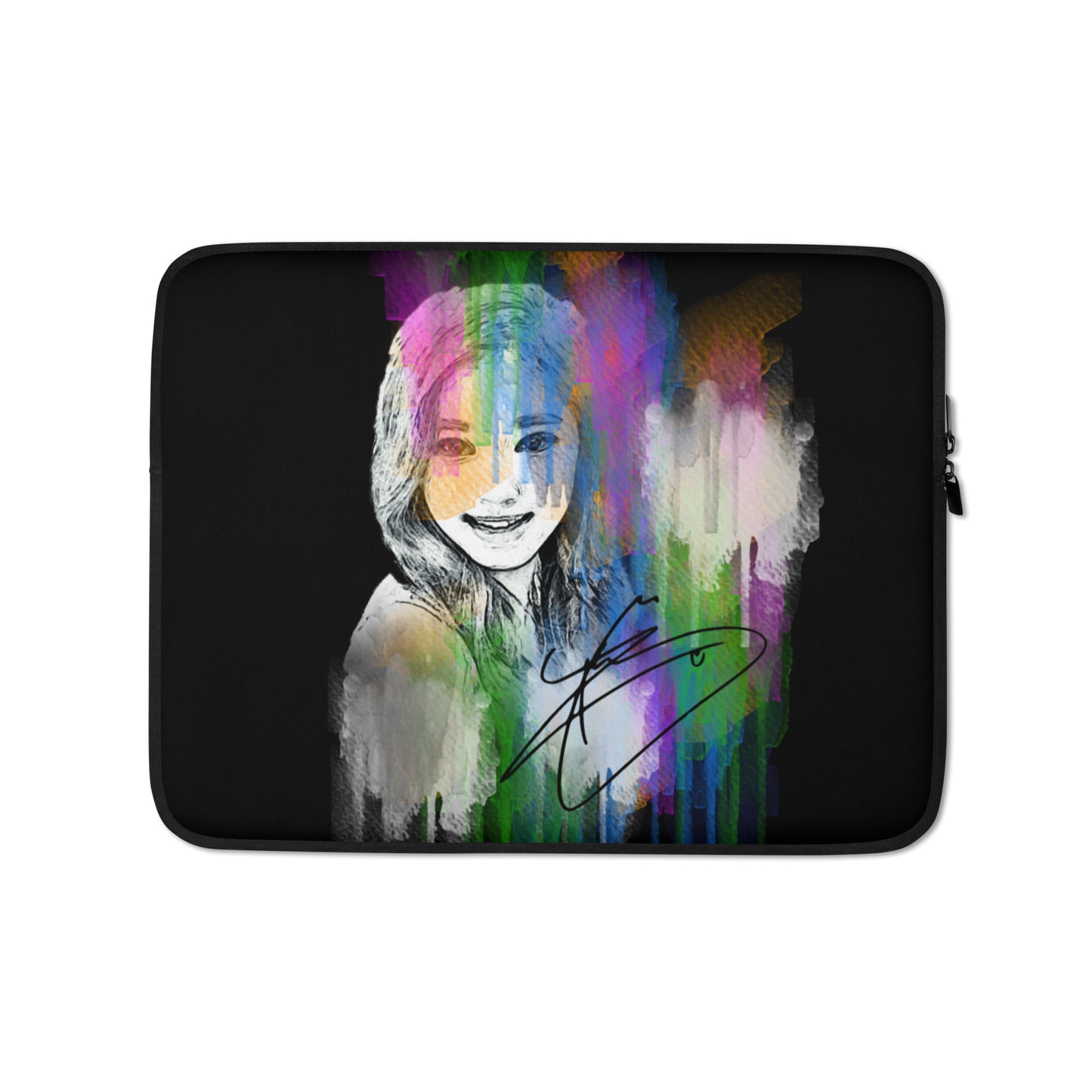 TWICE Tzuyu, Chou Tzu-yu Waterpaint Portrait Laptop MacBook Sleeve