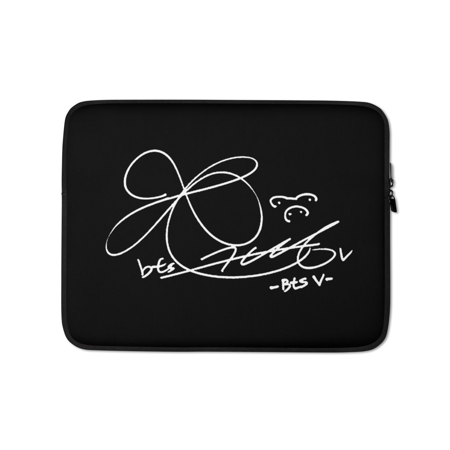 BTS V, Kim Tae-hyung Signature Laptop MacBook Sleeve