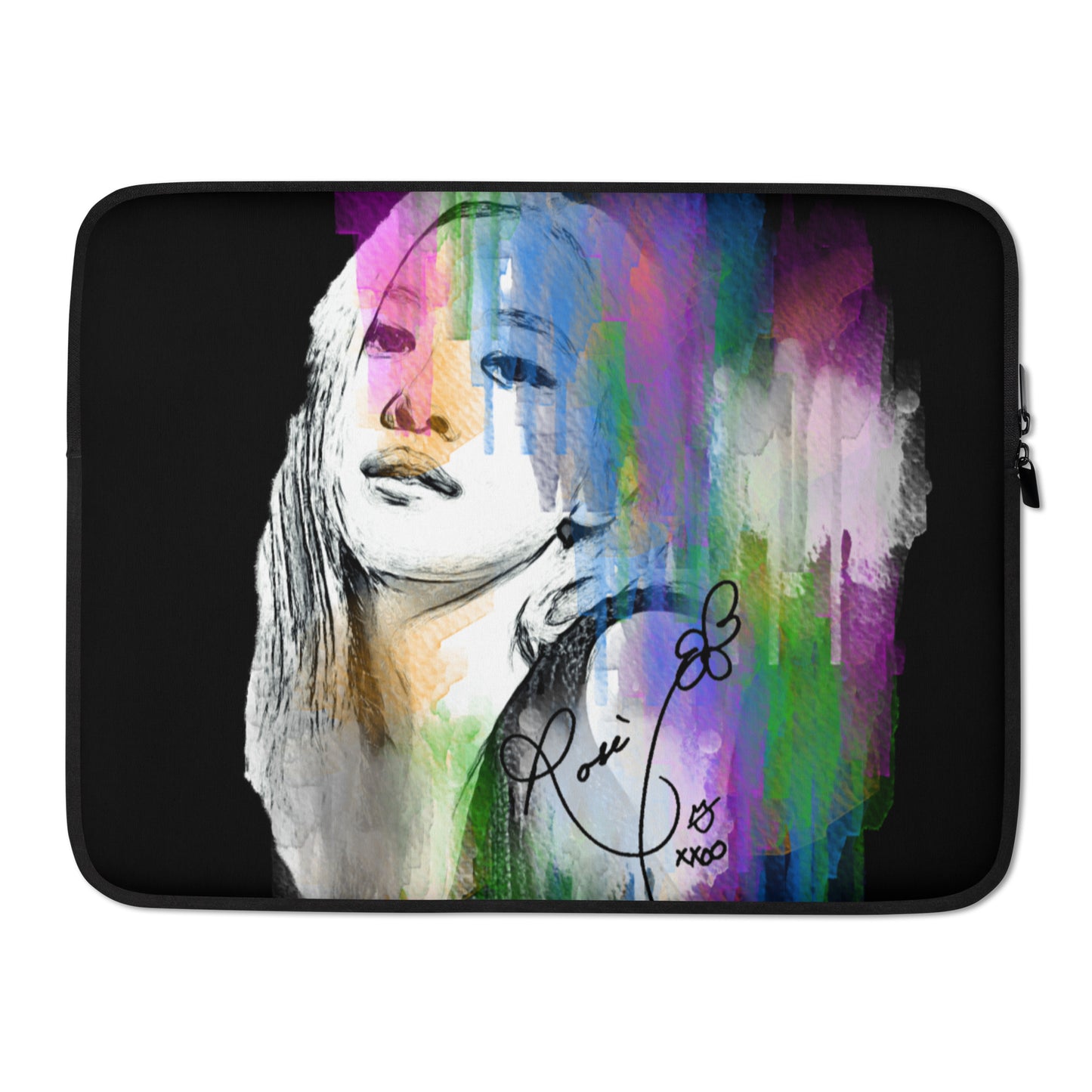 BLACKPINK Rosé, Roseanne Park Waterpaint Portrait Laptop MacBook Sleeve