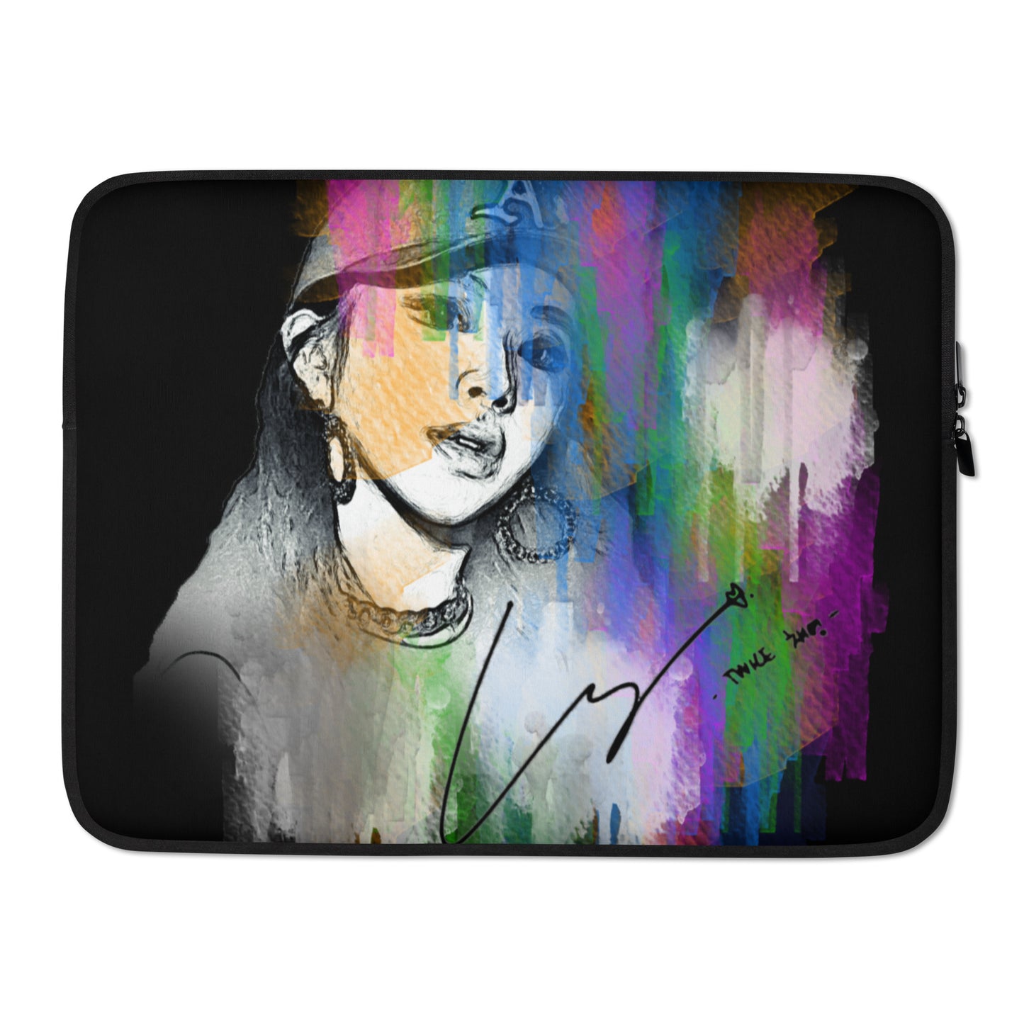 TWICE Chaeyoung, Son Chae-young Waterpaint Portrait Laptop MacBook Sleeve